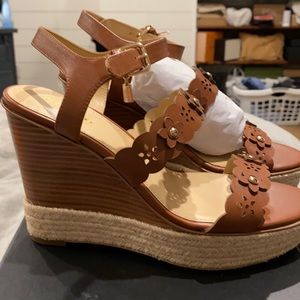Coach Empress Wedges. Brand new in box. Size 7.5